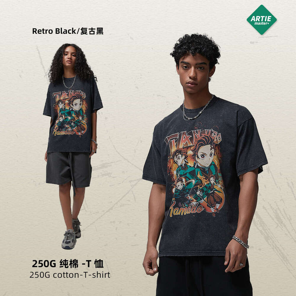 Loose Versatile High Street Harajuku Print Vintage Hollow Out Slim Top Female Quick Drying Lace Skinny Base Man Woman Tees Tops Street Activity Crop T