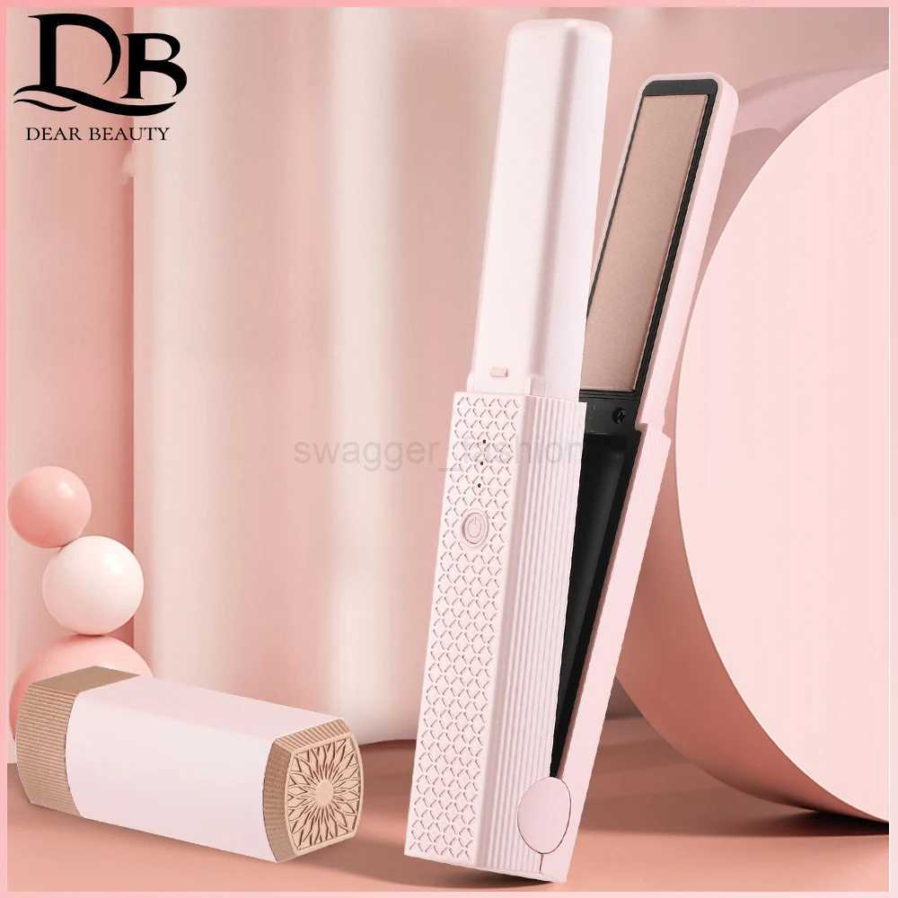 Mini Hair Straightener Dual-purpose Straight Splint Hair Curler Curling Iron Portable Hair Straightening Splint Bangs CurlerB240719
