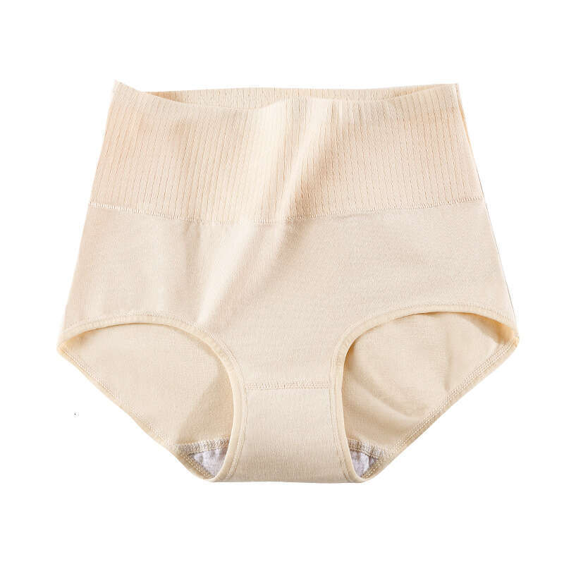 Pure with and Belly Cinching Underwear, Pure Cotton High Waist Women's Triangle Underwear Underwears Woman Calecon Lingerie Calzoncillos Panties 