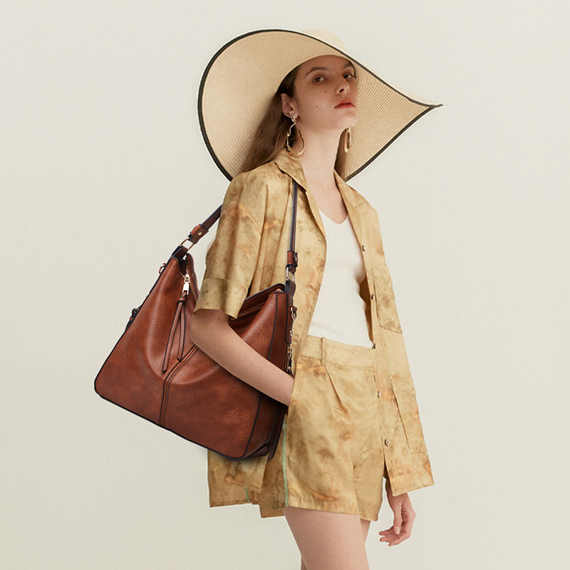 Designer Leather Hobos: Soft Women's Handbags For Everyday Elegance New Free Delivery Designer Bag
