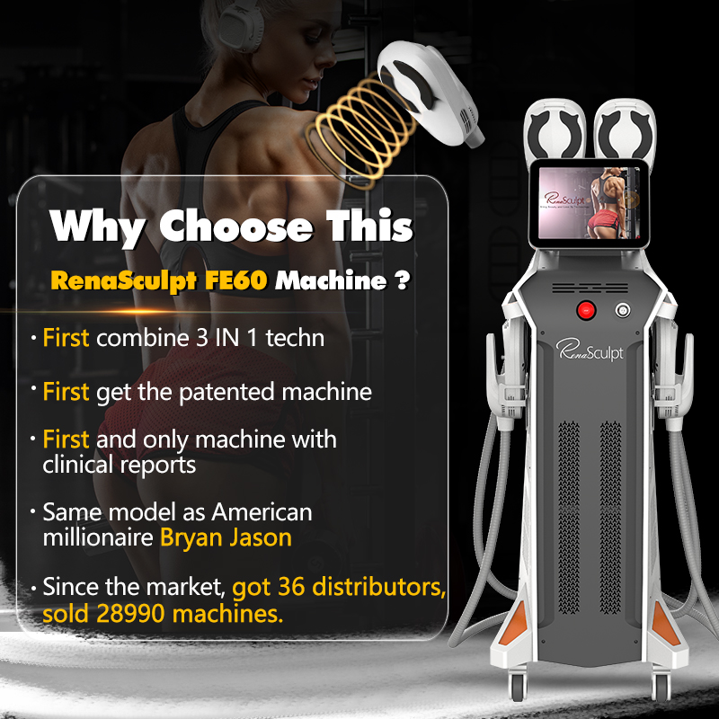 salon use Muscle stimulator HIEMT tesla shape ems body contouring machine 3 years free warranty