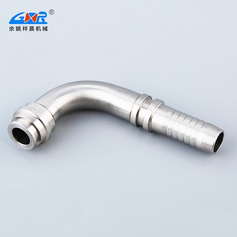 Stainless steel heat-resistant and explosion-proof joint supply, buckle type internal thread joint, 90 degree internal cone hose joint