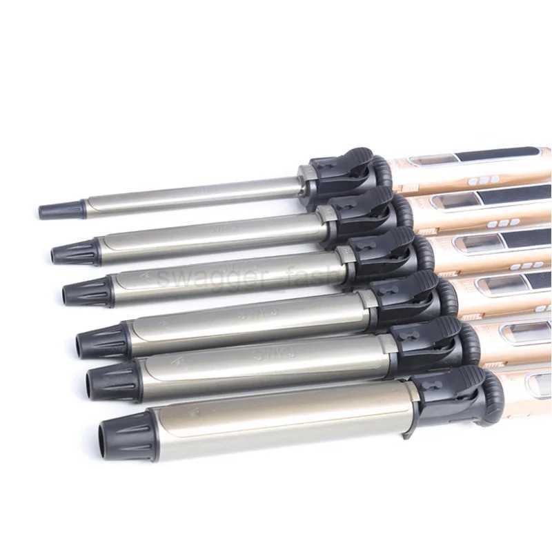 USHOW Professional Nano Titanium Hair Curler Automatic Ceramic Curling Irons Wand Wave MachineB240719