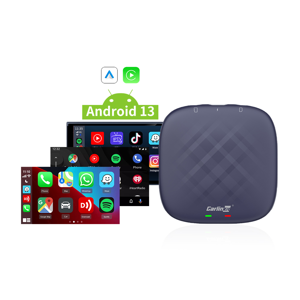 Carlinkit TBOX PLUS carplay ai box QCM6125 chipset WIFI SIM card android 13 carplay box 4+64gb Car play Multimedia Box GPS navigation android APP yout