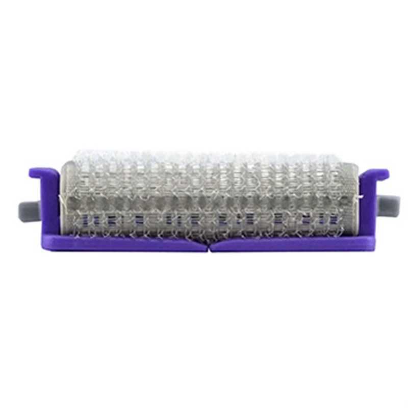 Curling Irons 24Pcs/Set Salon Nylon Hook Loop Hair Rollers Set Hair Root Perm Rods Bars Curlers with Clips Rubber BandsL4719