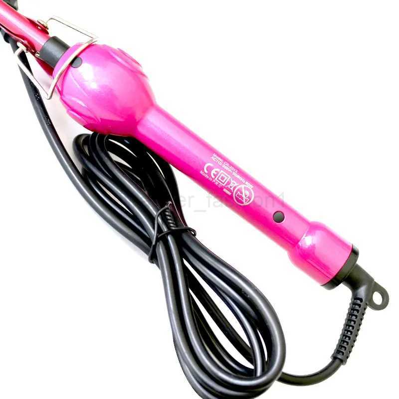 Max 980 Professional Hair Curler Tongs LCD Digital Wand Curling Hair Iron Corrugated Wave Styling Tools 9mm/13mm 110-240vB240719