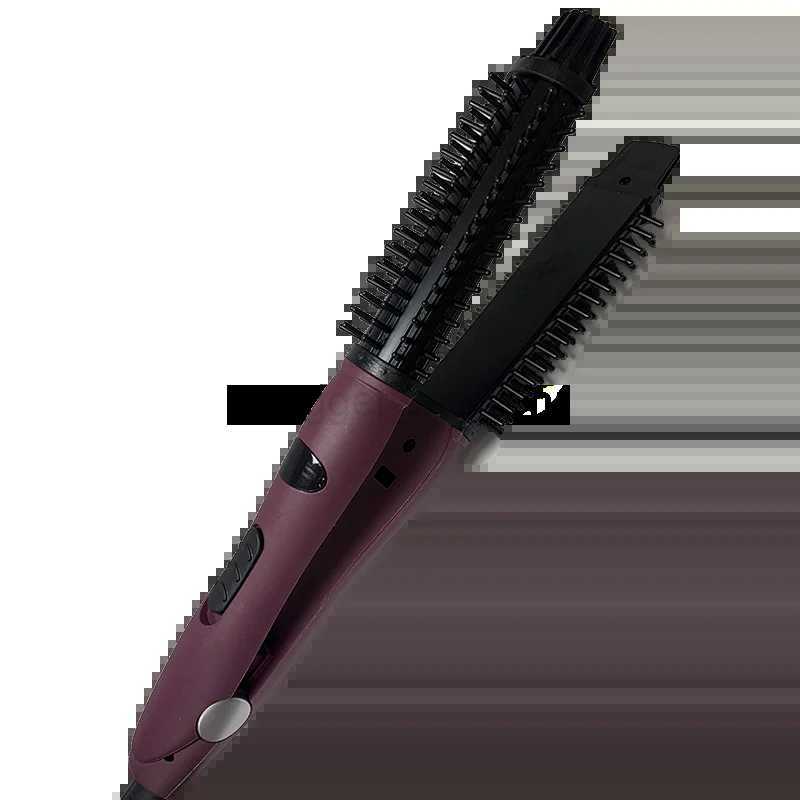 Both of high and low gear electric curling iron does not hurt the hair perm hair comb pear flower electric round brush shapeB240719