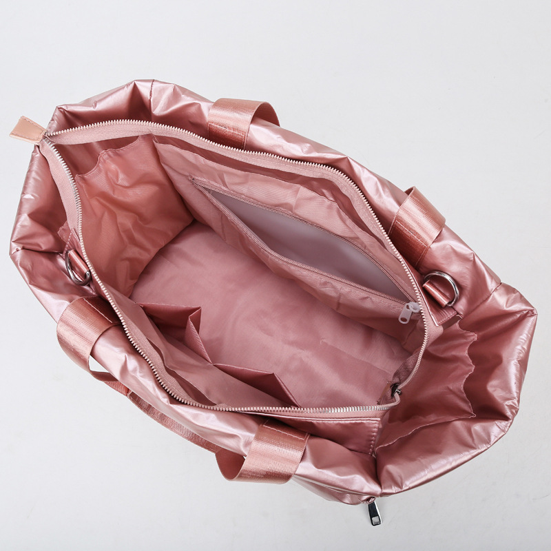 Winter New Large Capacity Shoulder Bag For Space Pad Cotton Feather Down Large Tote Female Handbags Women Waterproof Nylon Bags