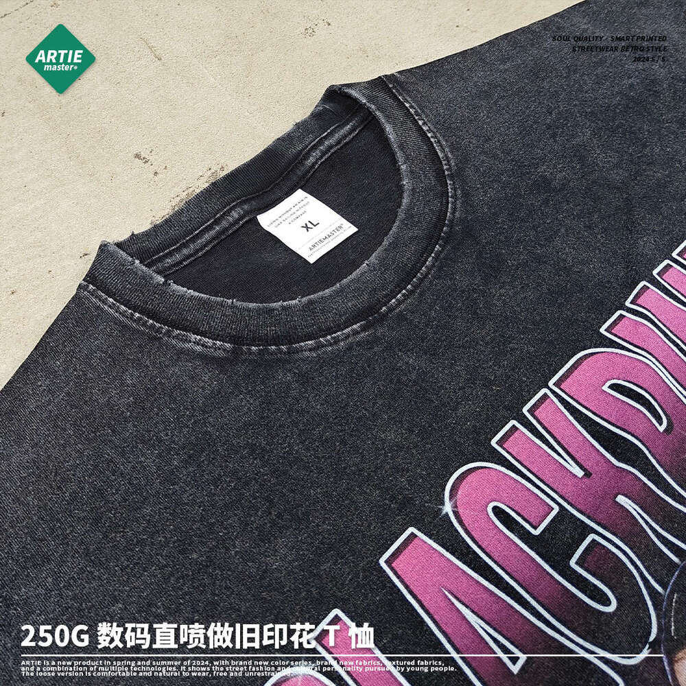 Best Saller New Merchandise Half Sleeve Retro Harajuku Print Vintage Slim Crop Top Casual Turtleneck Bottoming Skinny Base Chiffon Slim-fit Solid Turt