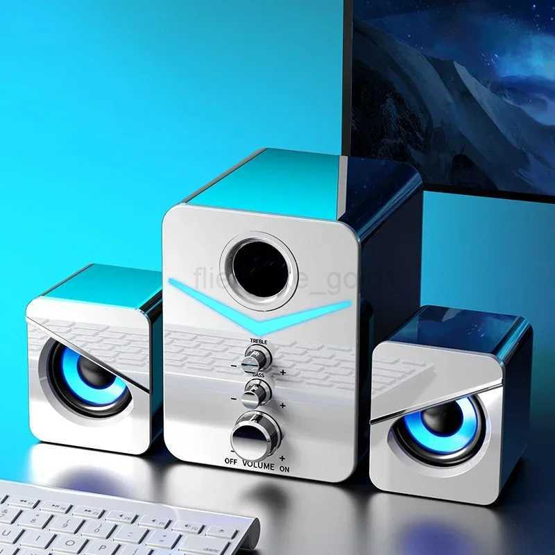 Bluetooth Speaker Home Theater Sound System for PC Phone Subwoofer Multi-media Mini Speakers Desktop Computer MP3 Player Audio M240719