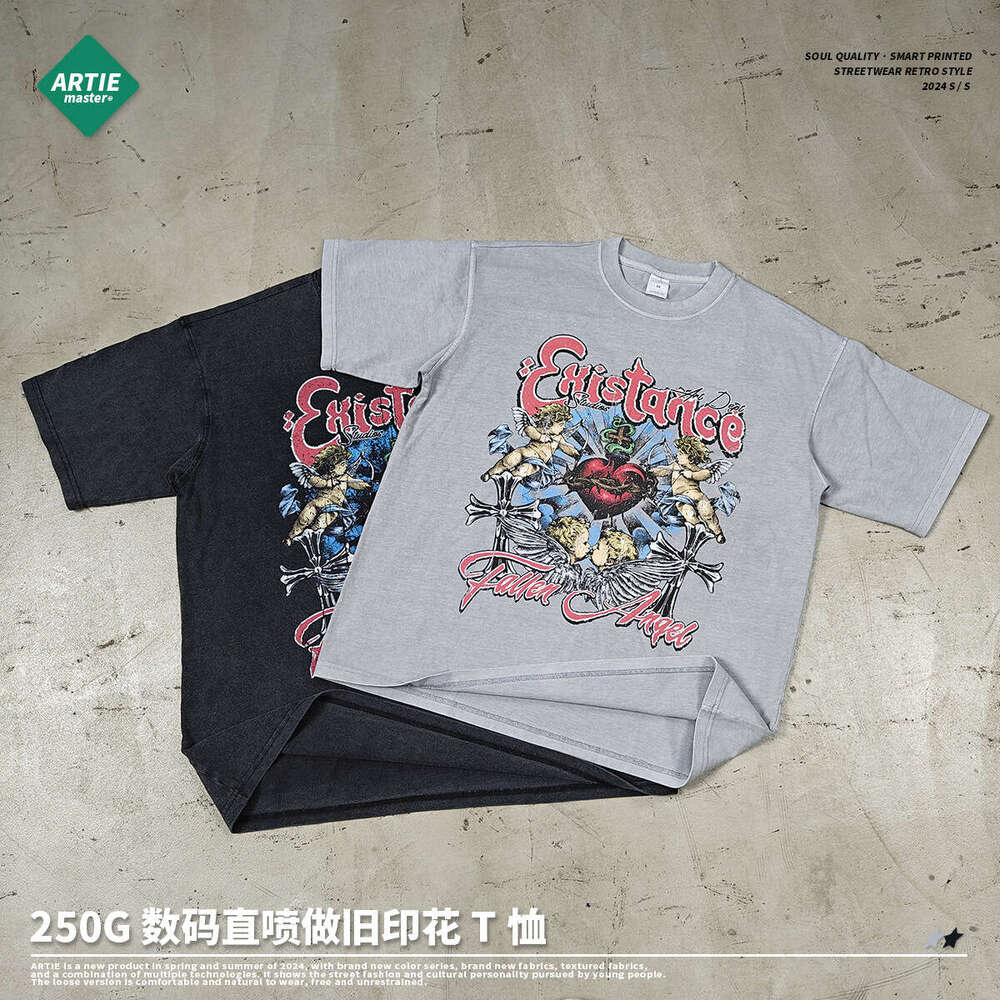 Hip Hop Summer Short-sleeved Summer Printing Short Sleeve Long Sleeve Tee Shirts Quick Drying Lace Plaid Stripe Graphic T Shirts Solid Turtleneck