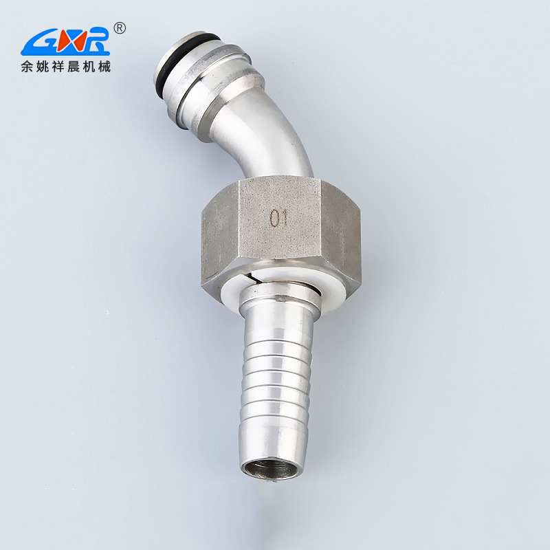 Manufacturer supplies stainless steel hose fittings, compression type fittings, metric internal thread explosion-proof hose fittings