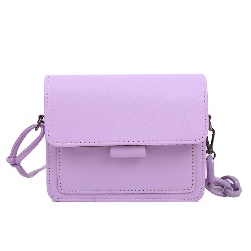 Fashion Brand Women's Small Crossbody Bag Lightweight PU Leather Messenger Bag Flap Handbag Purse Summer Travel Bag for Female