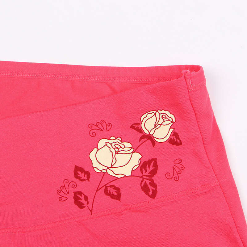Pure Cotton Triangle Pants, Printed Underwear, Postpartum High Waisted Abdominal Underwear for Women Women Underwear Calzoncillos Calecon Underwear Wo