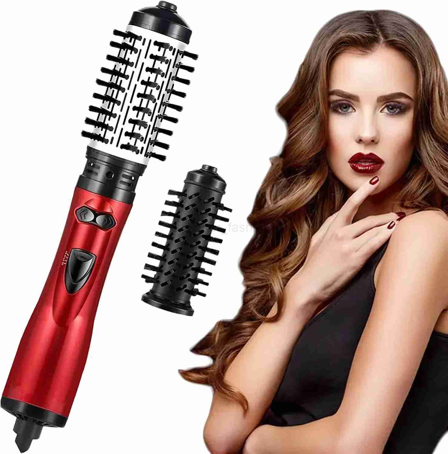 3 in 1 Rotating Hair Dryer Electric Comb Hair Straightener Brush Dryer Brush Hot Air Comb Negative Ion Hair Styler CombB240719