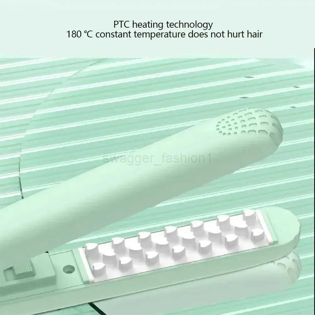 3D Grid Mini Hair Curlers Curling Iron Fluffy Hair Iron Ceramic Corn Perm Splint Flat Iron Portable Hair Styling ToolsB240719