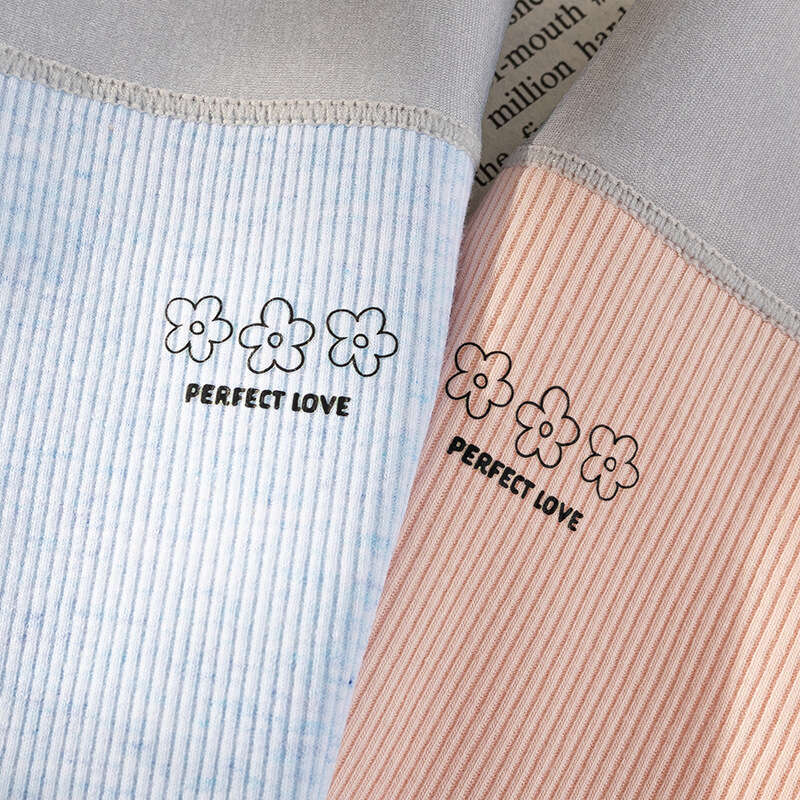Mid Waist Colored Printed 5A Antibacterial Full Cotton Crotch Women's Triangle Pants Breathable Seamless Underwear for Women Underwears Woman Lin