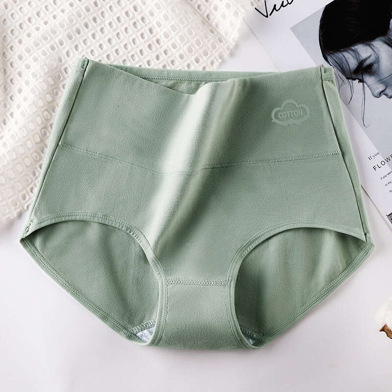 Large Size Graphite Antibacterial High Waisted Printed Triangle Women, Pure Cotton Underwear for Women Calzoncillos Underwear Women Panties Underwears