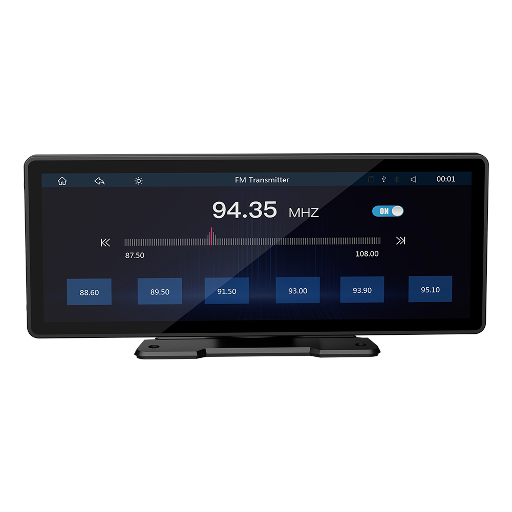 Portable car video screen Smart Car Monitor Carpaly Screen 10 Inch Display Touch Version Wireless Carplay (NOT INCLUDE REAR CAM)