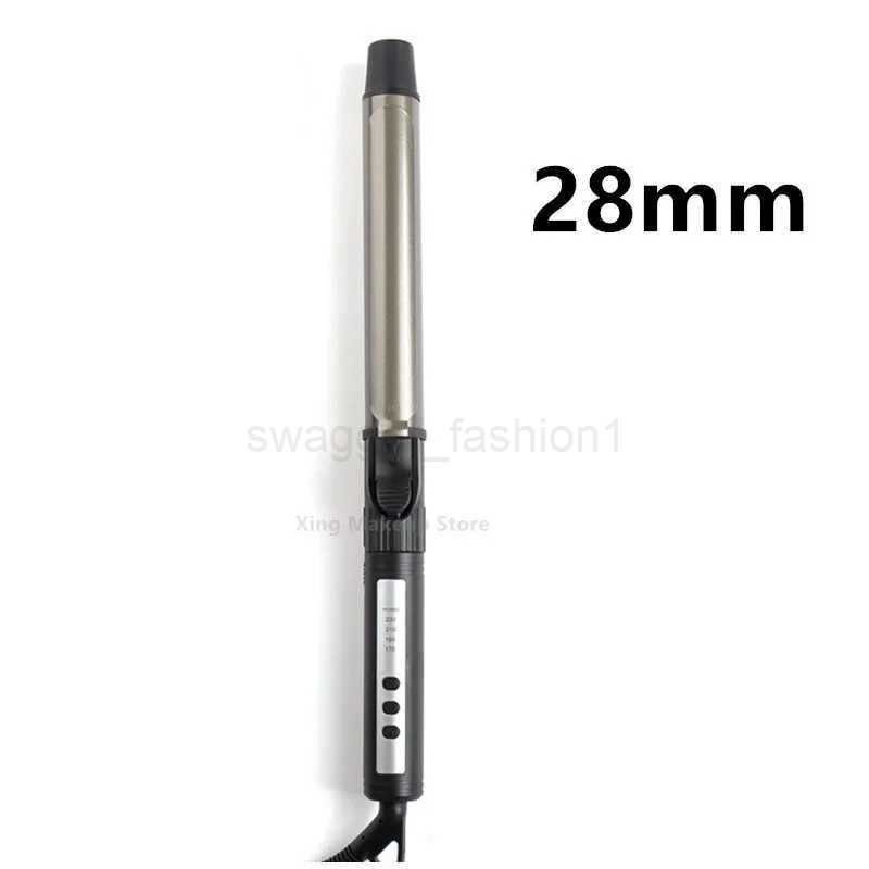 1PC 9mm 19mm 25mm 32mm Professional Ceramic Hair Curler Automatic Rotating Curling Iron Temperature Display 4#B240719