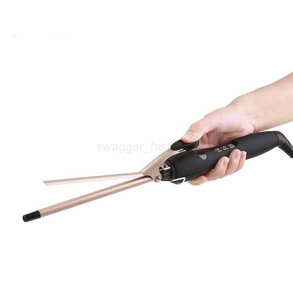 Ladies Electric Curling Iron Professional EU Plug Hair Waver RollerB240719