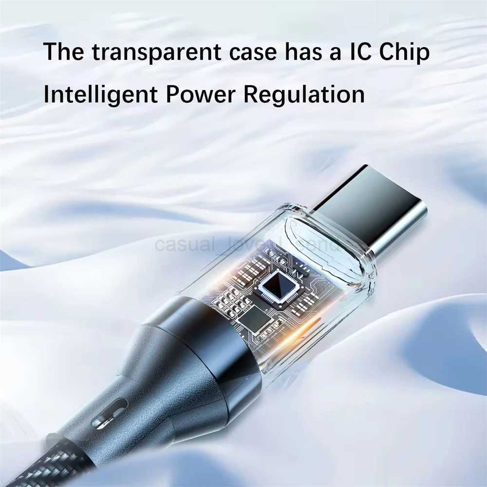 NNBILI 120W Type C to Type C Cable Phone Super Fast Charging Cable With LED Display USB To Type-C Data Cord For SamsungCL240719
