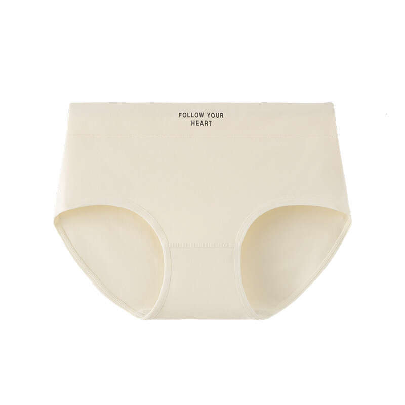 Women's Pure Underwear, All Cotton Antibacterial Crotch, Mid Waist, Breathable, Girl's High Aesthetic Value, Women's Women Underwear Un