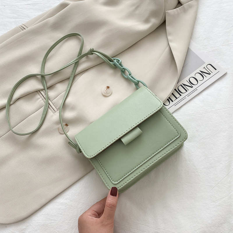 Fashion Brand Women's Small Crossbody Bag Lightweight PU Leather Messenger Bag Flap Handbag Purse Summer Travel Bag for Female