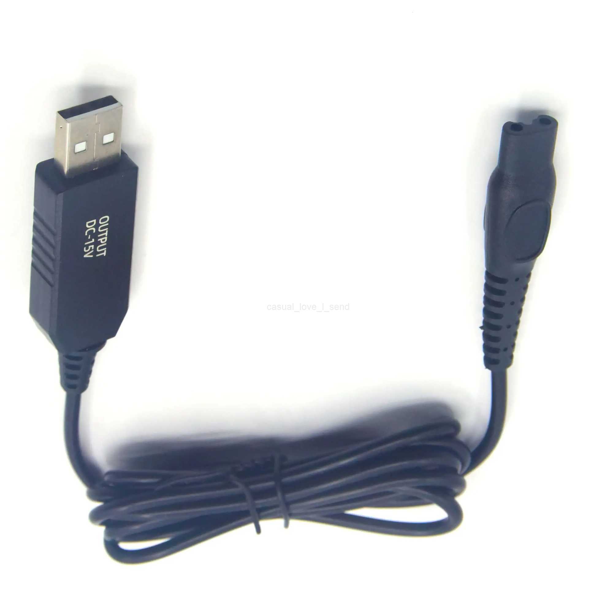 HQ8505 USB Charger Power Cable 15V Razor for Philips Electric Shaver Series 3000 5000 7000 9000 Norelco One Blade QP6510 QP652CL240719