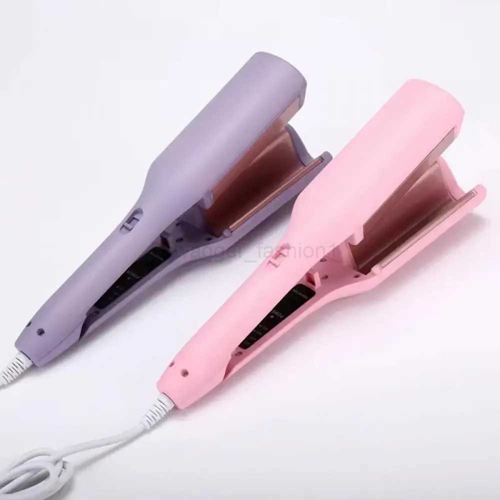 Hair Curling Iron 32mm Deep Wave Hair Curler 4 Temperature Adjustable Fast Heating Crimping Iron Styler Wand for All Hair StyleB240719