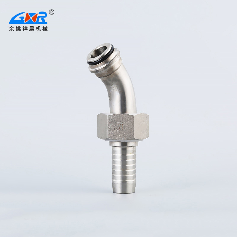 304 high-pressure oil pipe connector with internal thread stainless steel hose connector supplied by the manufacturer