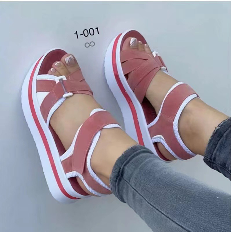 Heels Lightweight Sandals Shoes For Women Wedge Sandal New With Platform Sandalias Mujer Summer Footwear Female 065e ias