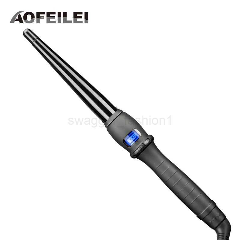 Ceramic Styling Tools professional Hair Curling Iron Hair waver Pear Flower Cone Electric Hair Curler Roller Curling WandB240719B2407201