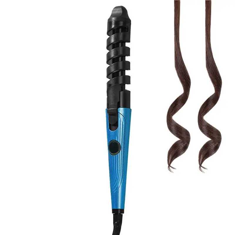 Curling Irons Professional Hair Curler Roller Magic Spiral Curling Iron Fast Heating Curling Wand Electric Hair Waver Rotating DetanglingL4719