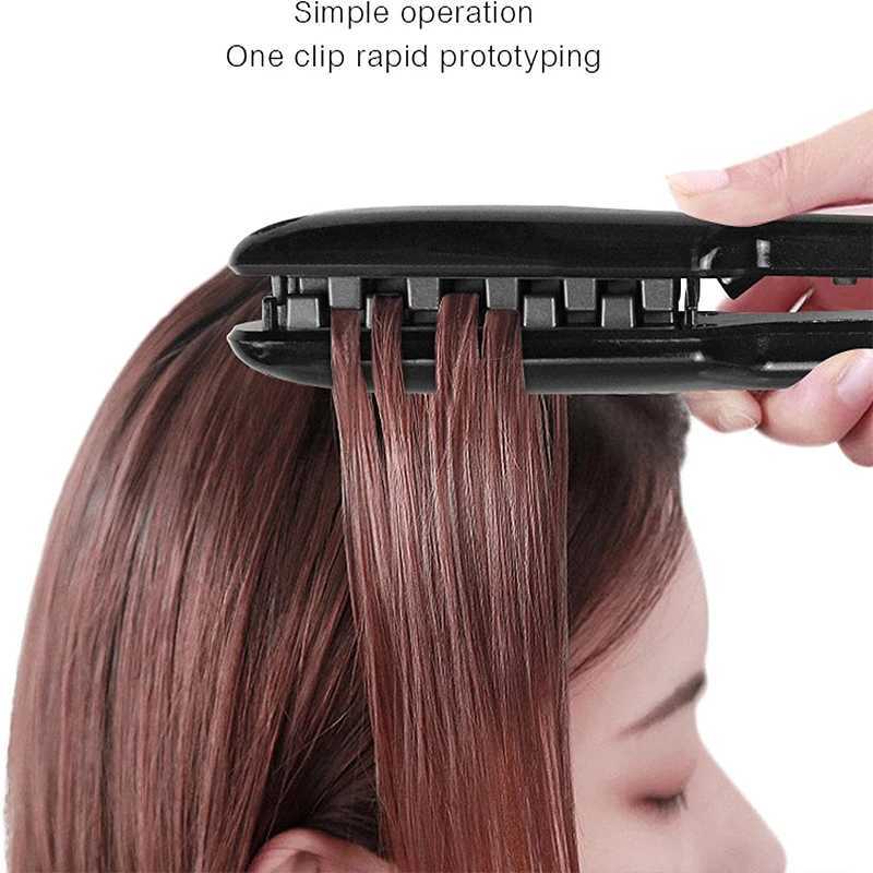 3D Grid Hair Crimper Iron Volumizer Ceramic Professional Hair Fluffy Corrugated Curler Flat Iron Corn Hair SplintB240719B240720