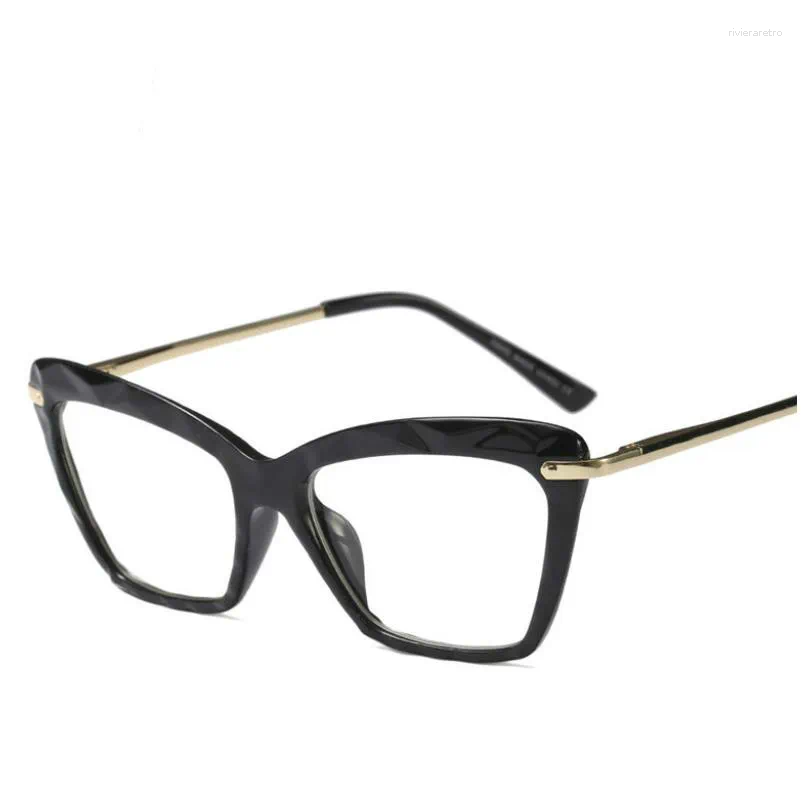 Metal Crystal Readers Legs Prescription Eyeglasses for Women, 50 to 400 Diopters 4