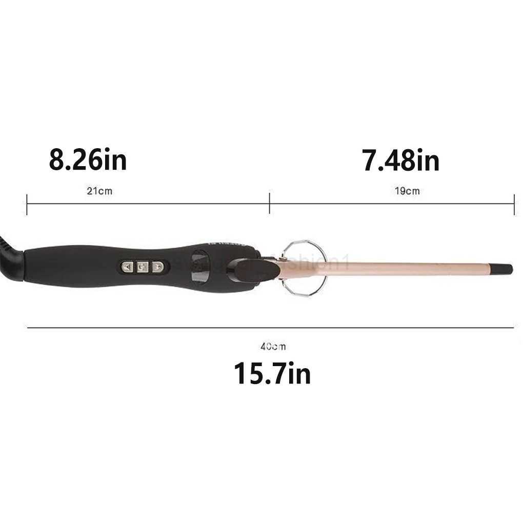 Ladies Electric Curling Iron Professional EU Plug Hair Waver RollerB240719