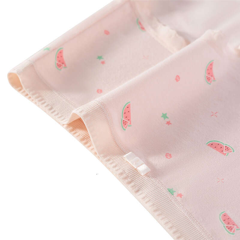 Countryside Style Pure Cotton Printed Cute Girl Underwear, 5A Antibacterial Breathable Women's Underwear Calzoncillos Lingerie Underwears Woman W