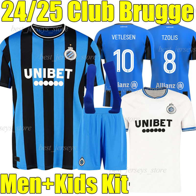 23/24/25 Club Brugge KV 4th SOCCER JERSEYS 130 Years 2024 2025 V.BADJI 27 MATA 77 KOSSOUNOU 5 VANAKEN 20 DE KETELAERE 90 LANG 10 JERSEY FOOTBALL SHIRTmen kids kit socks