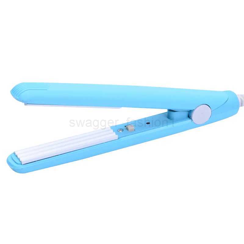 New Curling Iron Mini Hair straightener Iron Ceramic Straightening Styling Tools Hair Curler Flat Iron Beard straightenerB240719