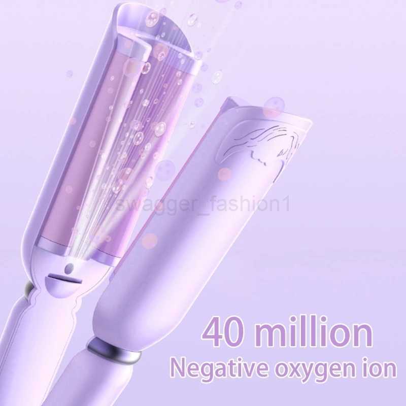 Ionic Wavy Hair Curler WomensWaver Curling Iron Anti-Scald Hair Crimper Rapid Heating Curling Wand Crimper Hair IronB240719