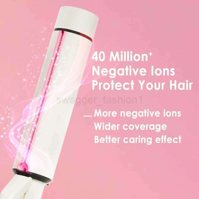 NOVUS 40MM Curling iron Hair waver iron 4000W Negative Ion Ceramic Fast Heating Hair curler Wave iron Big Wand Wave Hair stylerB240719