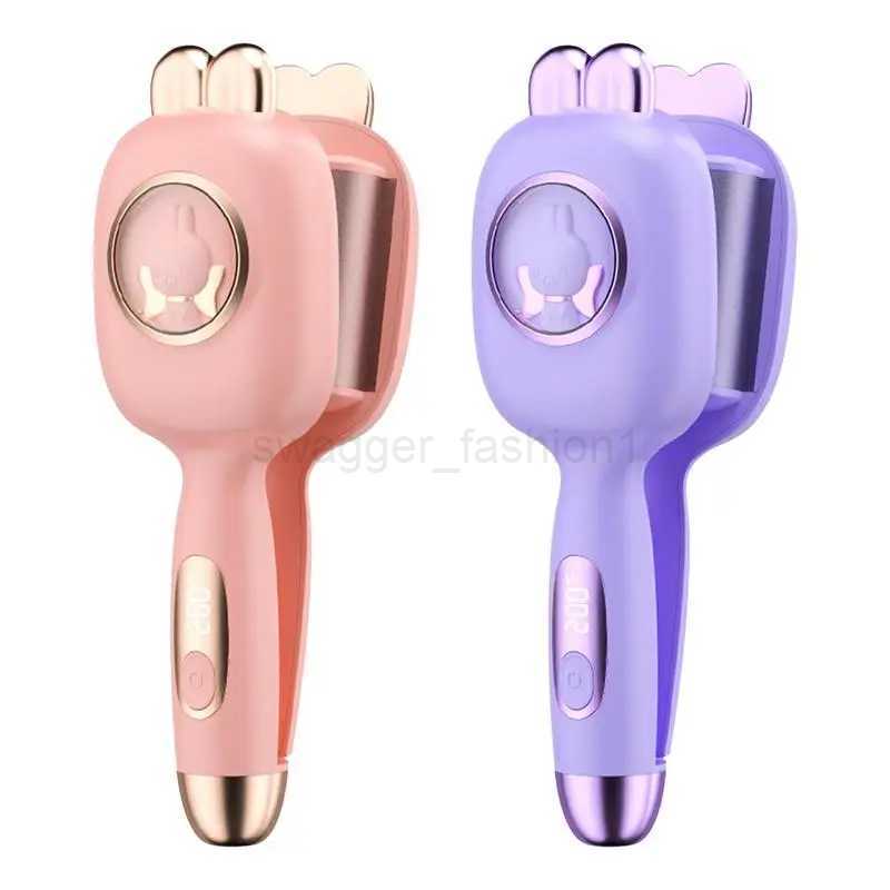 Professional Hair Curling Iron 2 Barrel Hair Curler Irons Hair Wave Waver Styling Tools Hair Styler Wand Hair Curler CrimperB240719