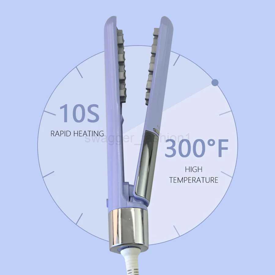 Portable Hair Curler Constant Temperature Curling Iron Root perm 3D Grid Hair Fluffy Splint Corn Perm Hair Crimper Styling ToolB240719