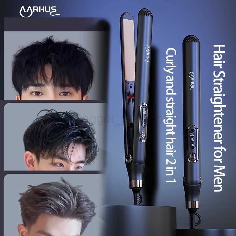 Mens Exclusive Straight Hair Curler 2-In-1 10 Second Quick Heating And Long-Lasting Styling Professional Hair Styling ToolB240719
