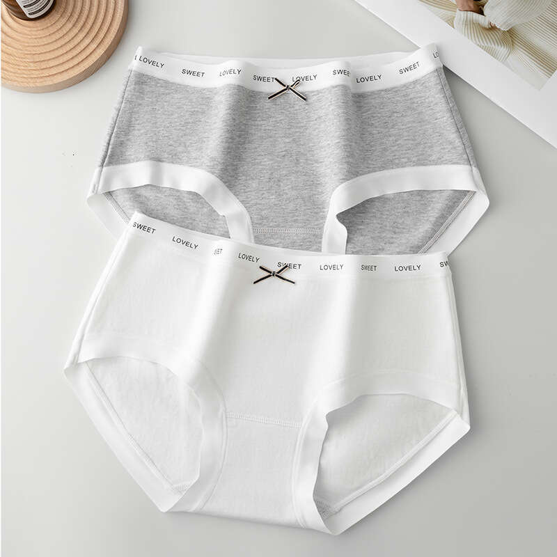 Minimalist Ins Style Trendy Breathable and Seamless Underwear, Pure Cotton 5A Antibacterial Crotch, Comfortable Women's Underwear Calzoncillos Ca