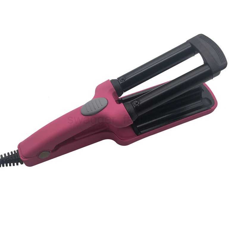 2017 Professional hair curling machine three barrel curlers mini three tubesB240719