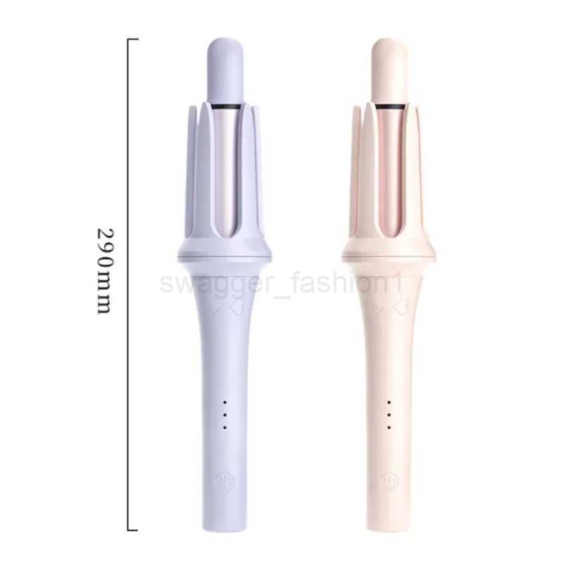 New Automatic Hair Curler Stick Negative Iron Electric Ceramic Curler Fast Heating Rotating Magic Curling Iron Hairdressing ToolB240719