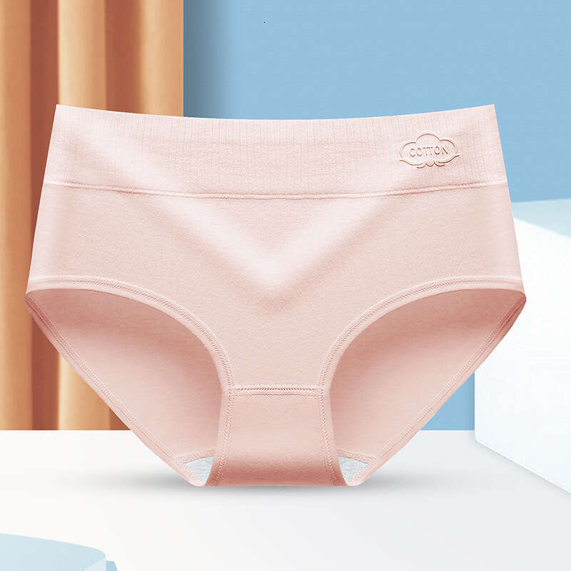 7A Antibacterial Crotch Pure Underwear, Simple Comfortable Women's Triangle Pants, Skin Friendly and Breathable Cotton Underwear for Women Linger