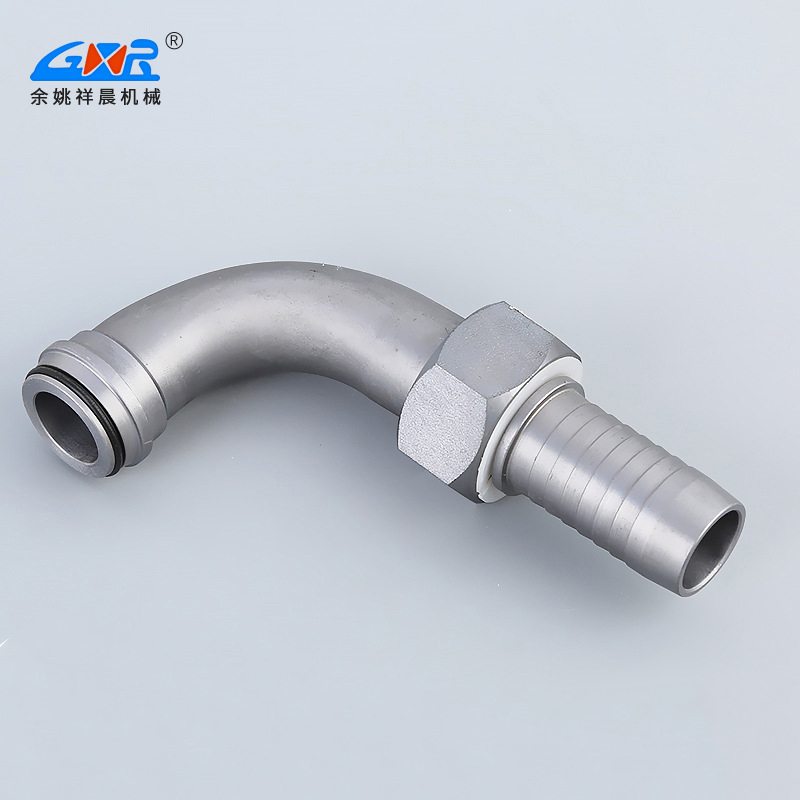 Stainless steel hydraulic fittings with 90 degree internal thread sealing fittings supply hydraulic hose fittings